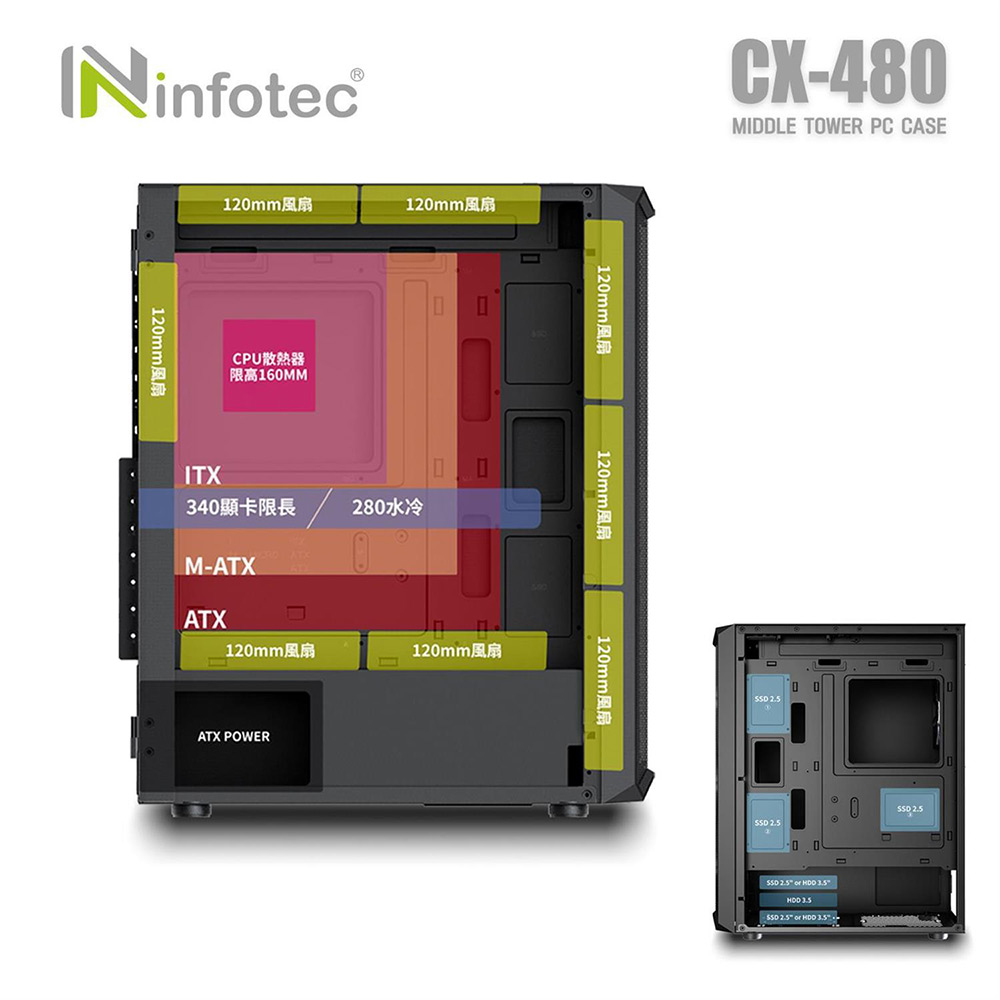 INF-CS-CX480KB-3-1000