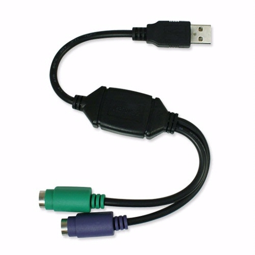 USB對 2 x PS2 轉接線