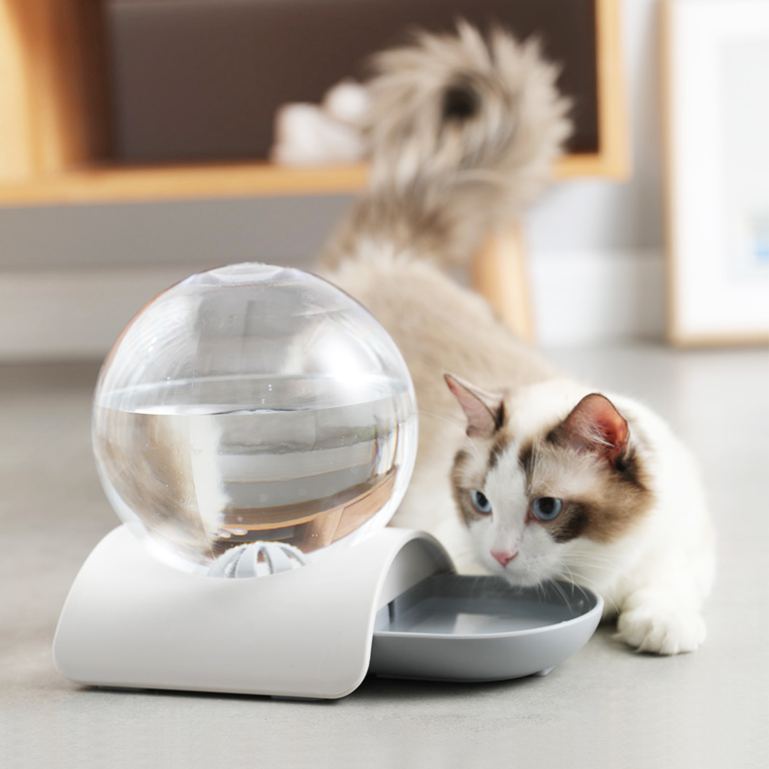 貓本屋 泡泡球寵物自動飲水器(2.8L大容量)
